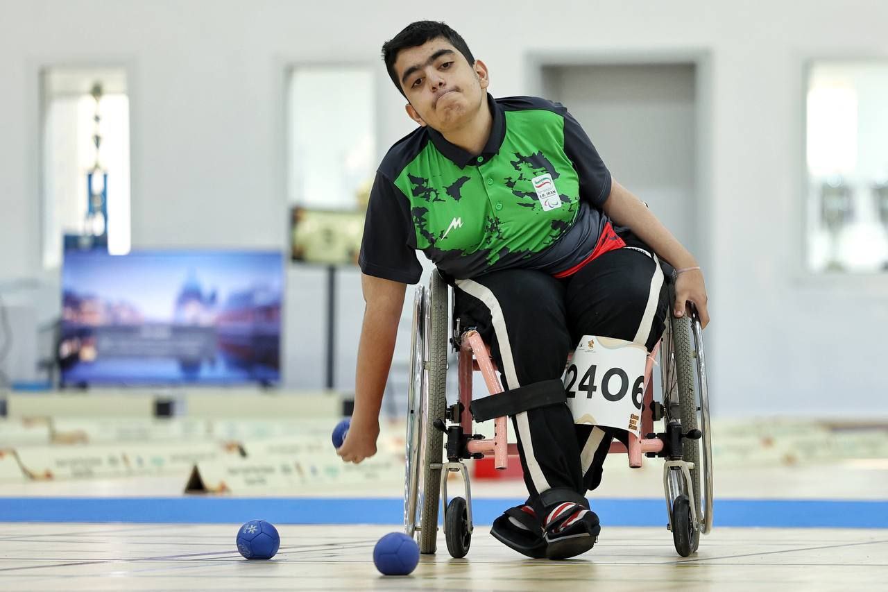 Team Iran's Boccia at Dubai 2025 Asian Youth Para Games